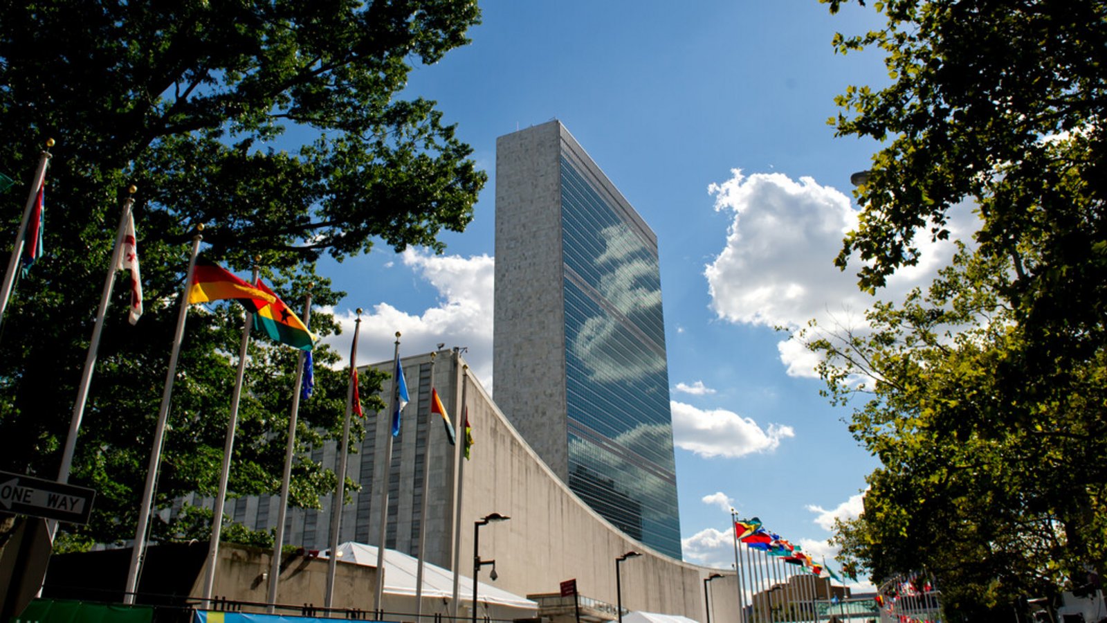 Das UN-Gebäude in New York kann nur mit US-Visum erreicht werden.Foto: dpa/Sven Hoppe Das UN-Gebäude in New York kann nur mit US-Visum erreicht werden.Foto: dpa/Sven Hoppe