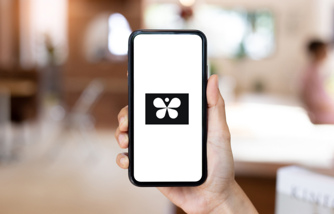 Das Logo der neuen App.<span class='image-autor'>Foto: panitanphoto / shutterstock.com / butterflies.ai</span>