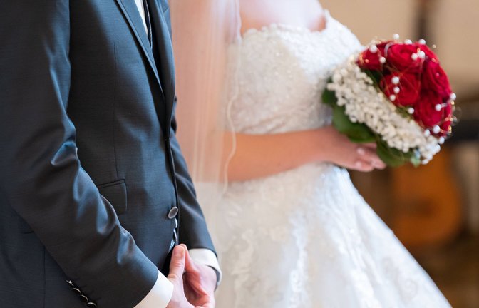 Geheiratet wird in Baden-Württemberg seltener als noch vor vierzig Jahren (Symbolbild).<span class='image-autor'>Foto: IMAGO/Silas Stein/IMAGO/Silas Stein</span>