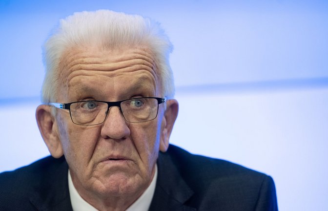 Ministerpräsident Winfried Kretschmann hat Verständnis für die Lage der Bauern.<span class='image-autor'>Foto: dpa/Marijan Murat</span>