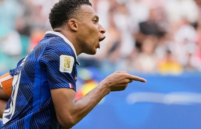 Kylian Mbappé möchte bei der FIFA Fußball-Weltmeisterschaft 2026 erfolgreichster Torschütze werden.<span class='image-autor'>Rebecca Blackwell/AP/dpa</span>