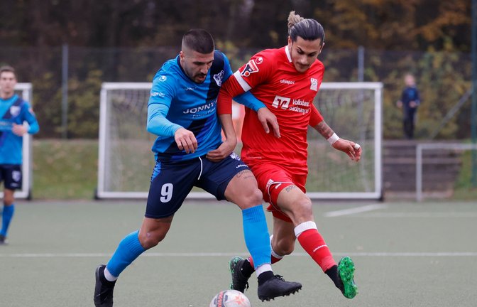 Der Wechsel von Konstantinos Markopoulos (links) zum Ligakonkurrenten SGV Freiberg reißt beim FSV 08 Bissingen eine Lücke. <span class='image-autor'>Foto: Baumann</span>