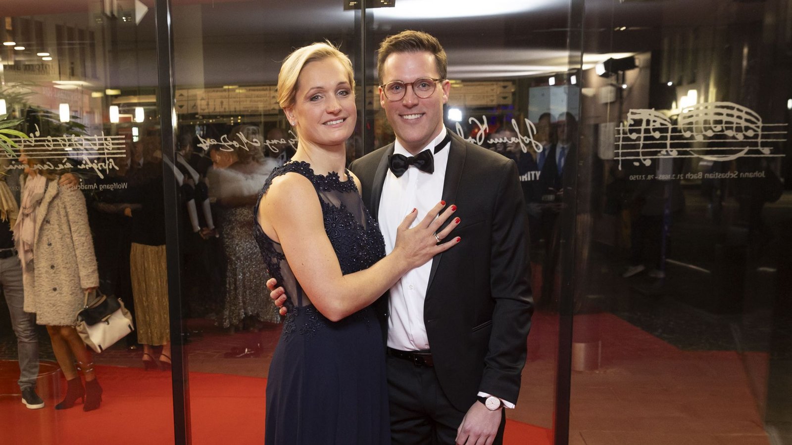 Hagel nahm zum ersten Mal mit seiner Frau Franzi bei dem landespolitischen Event teil.Foto: Lichtgut/Julian Rettig Hagel nahm zum ersten Mal mit seiner Frau Franzi bei dem landespolitischen Event teil.Foto: Lichtgut/Julian Rettig