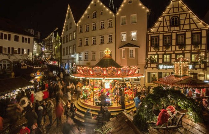 Der „Altdeutsche Weihnachtsmarkt“ in Bad Wimpfen gilt als einer der schönsten seiner Art in ganz Deutschland.<span class='image-autor'>Foto: Gewerbeverein Bad Wimpfen</span>