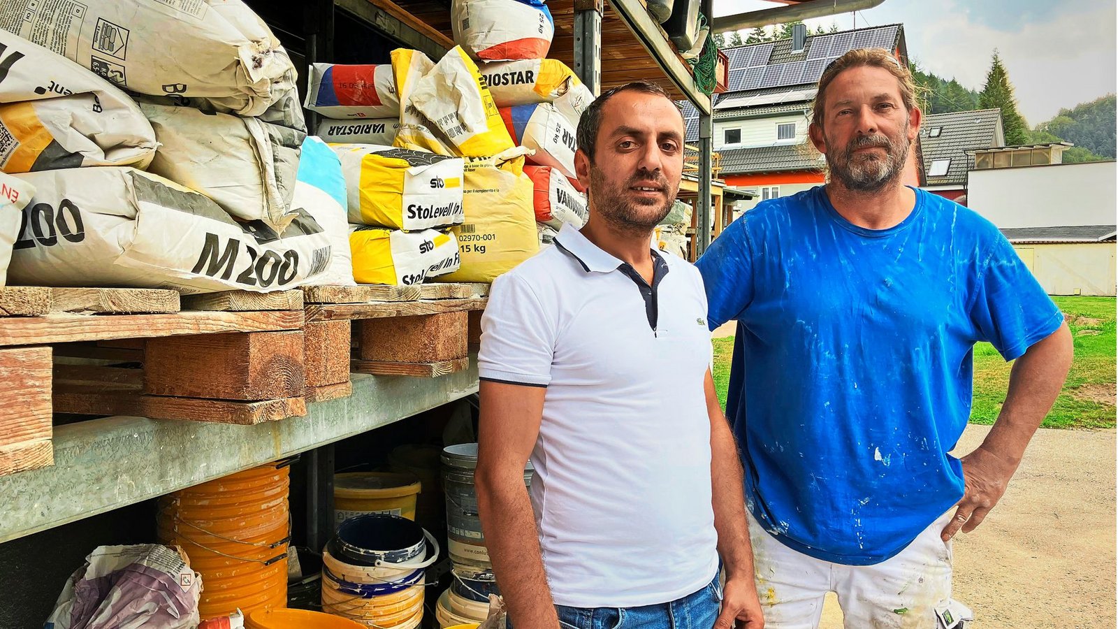 Peter Lachenmaier (rechts) und Refet Iseni waren ein eingeschweißtes Team – und hätten gerne noch weiter zusammengearbeitet.Foto: STZN/Dürr Peter Lachenmaier (rechts) und Refet Iseni waren ein eingeschweißtes Team – und hätten gerne noch weiter zusammengearbeitet.Foto: STZN/Dürr