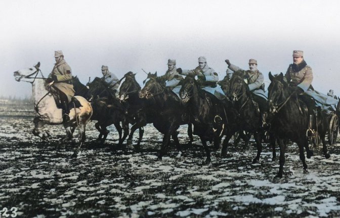 Österreichisch-ungarische Kavallerie im Ersten Weltkrieg<span class='image-autor'>Foto: /Gemini Collection</span>