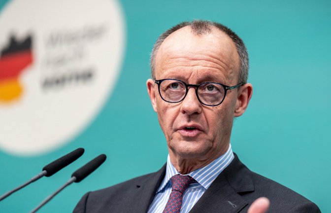 Friedrich Merz (CDU) macht den Weg zu massiven neuen Kreditaufnahmen frei.<span class='image-autor'>Foto: dpa/Michael Kappeler</span>