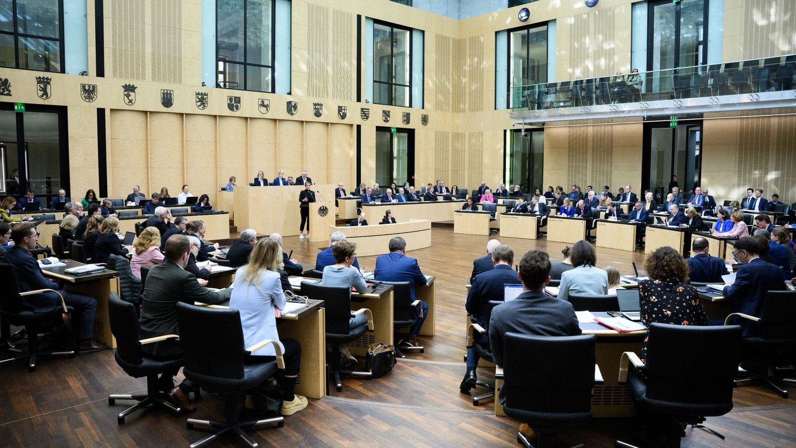 Der Bundesrat hat heute mehrere Gesetze der Bundesregierung ohne große Debatte gebilligt.Foto: Bernd von Jutrczenka/dpa