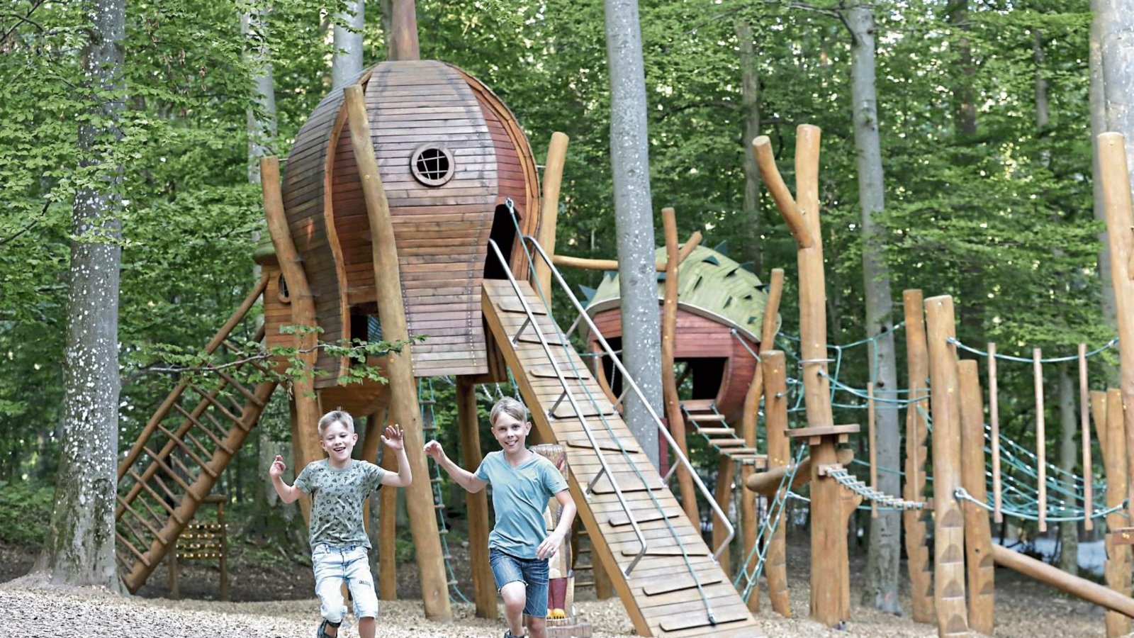 Der Abenteuerspielplatz im Wildparadies Tripsdrill ist ab Freitag wieder für die Besucher zugänglich. Fotos: p Der Abenteuerspielplatz im Wildparadies Tripsdrill ist ab Freitag wieder für die Besucher zugänglich. Fotos: p