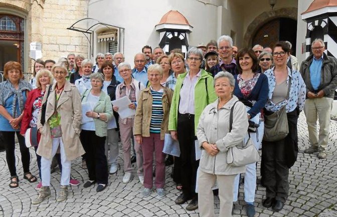 Der Liederkranz Hohenhaslach erlebte einen kurzweiligen Ausflug. Foto: p