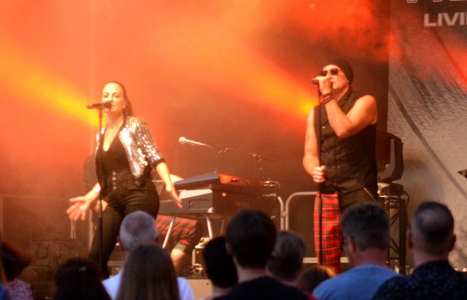 Absoluter Publikumsmagnet: die Band Human.