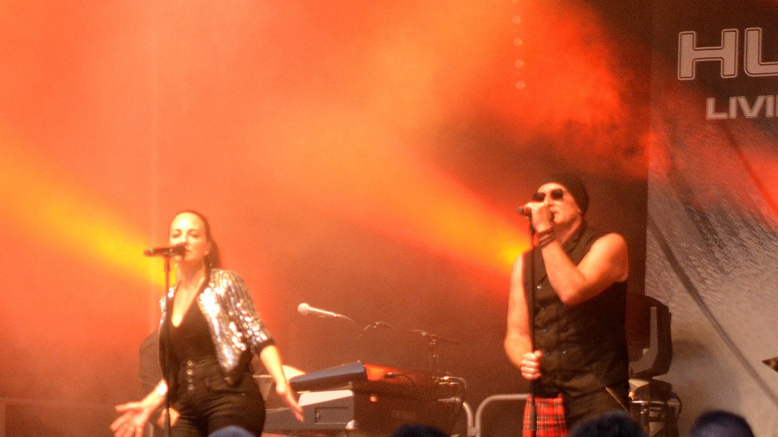 Absoluter Publikumsmagnet: die Band Human. Absoluter Publikumsmagnet: die Band Human.