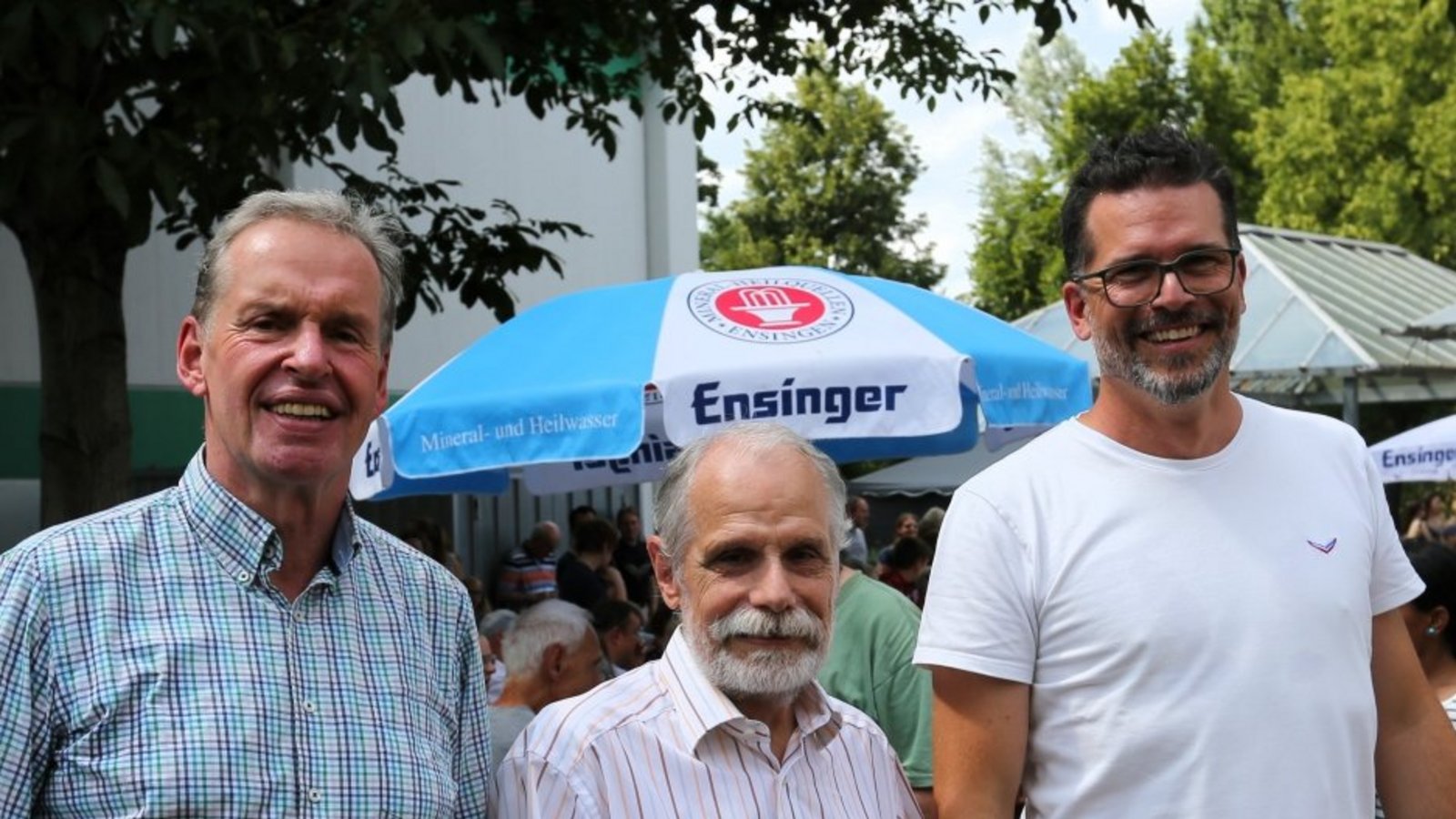 Die drei bisherigen Schulleiter (von links): Markus Widmann, Paul Rodach und Jan Lumpp.