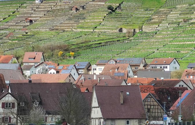 Diesen vorösterlichen Anblick hat Marko Gayer in Roßwag festgehalten.