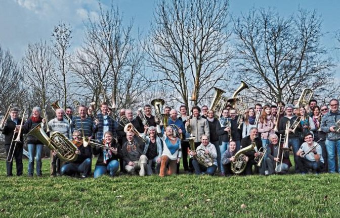 Fleißig haben die Musiker geübt, das Konzert fiel aber leider dem Coronavirus zum Opfer. Foto: p