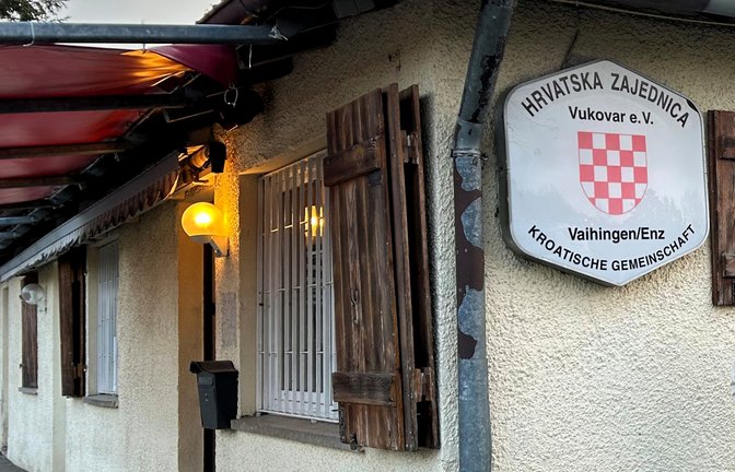 Im Vereinsheim der Kroatischen Gemeinschaft sollen während der Gartenschau Gäste bewirtet werden. Foto: Mross