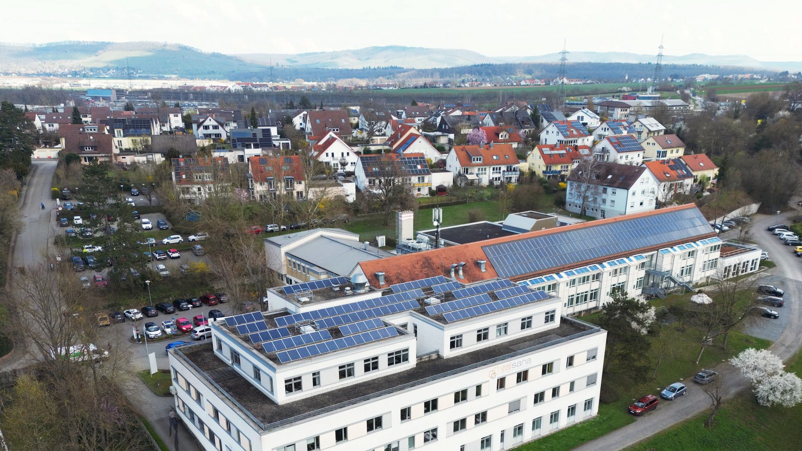 Das Areal Altes Krankenhaus Vaihingen samt Ärztehaus Vaisana. Archivfoto: VKZ/Küppers