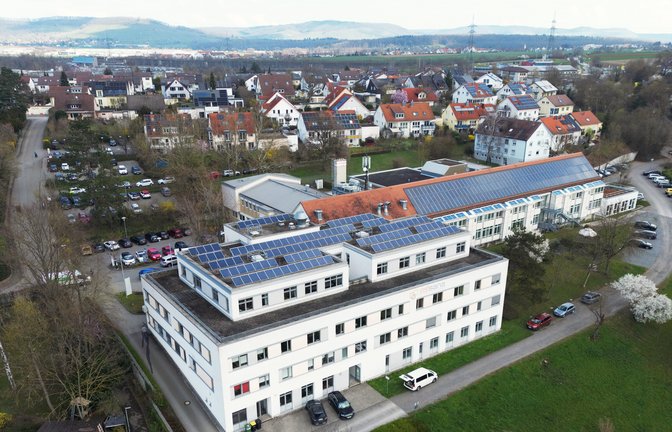 Das Areal Altes Krankenhaus Vaihingen samt Ärztehaus Vaisana. Archivfoto: VKZ/Küppers