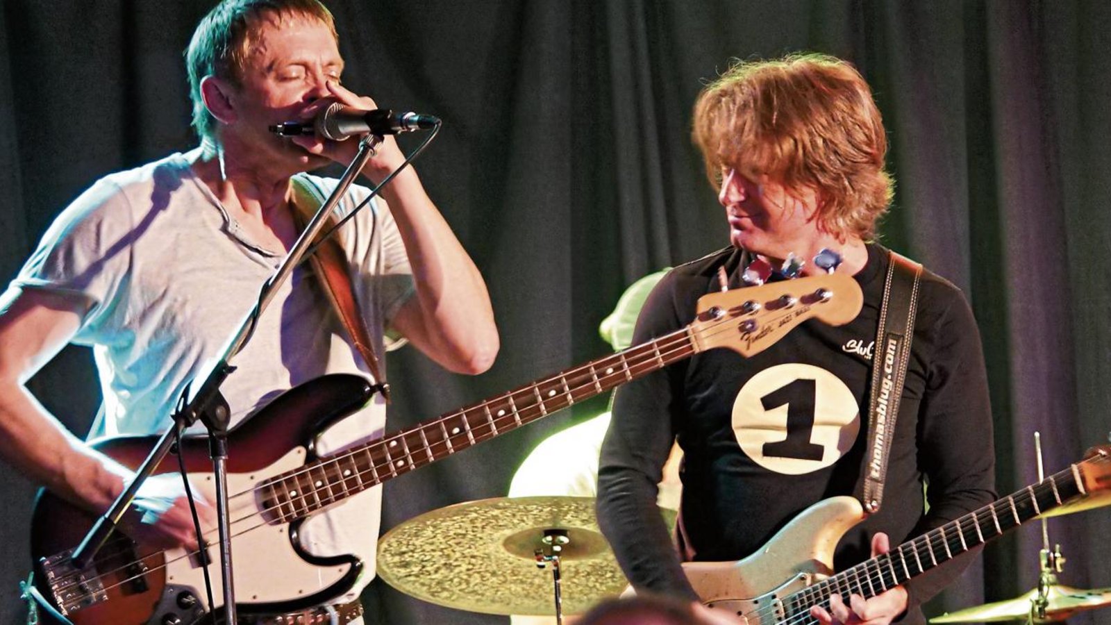 Rudi „Gulli“ Spiller (links) und Thomas Blug begeisterten am Samstagabend das Publikum im Maulbronner Musicpark mit ihrer Rockanarchie. Foto: Friedrich
