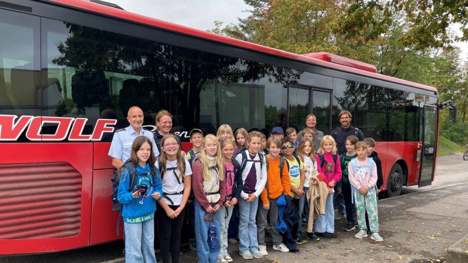 Vaihingen Friedrich-Abel-Gymnasium Schulbustraining Verkehr Sicherheit
