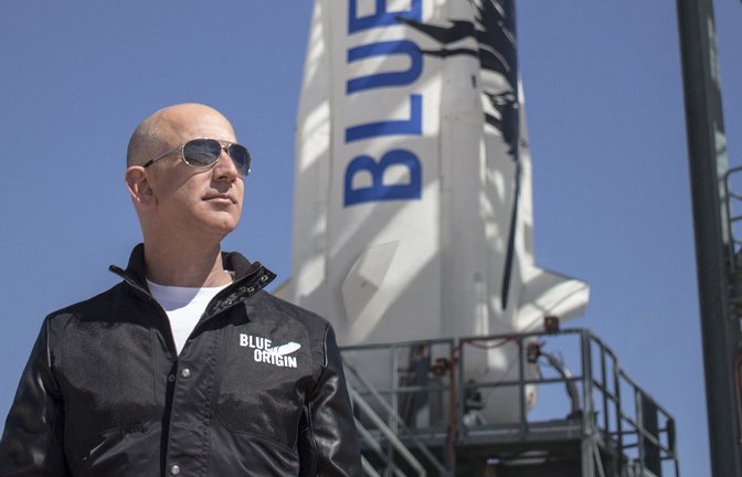 Blue Origin Gründer Jeff Bezos im Jahre 2015. (Archivbild)<span class='image-autor'>Foto: AFP/HO</span>