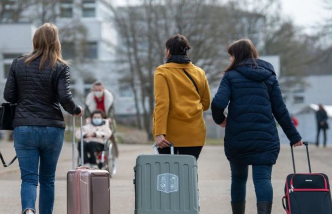 Sollen Geflüchtete aus der Ukraine Bürgergeld erhalten oder nach dem Asylbewerbewerleistungsgesetz versorgt werden?<span class='image-autor'>Foto: dpa/
Stefan Puchner</span>