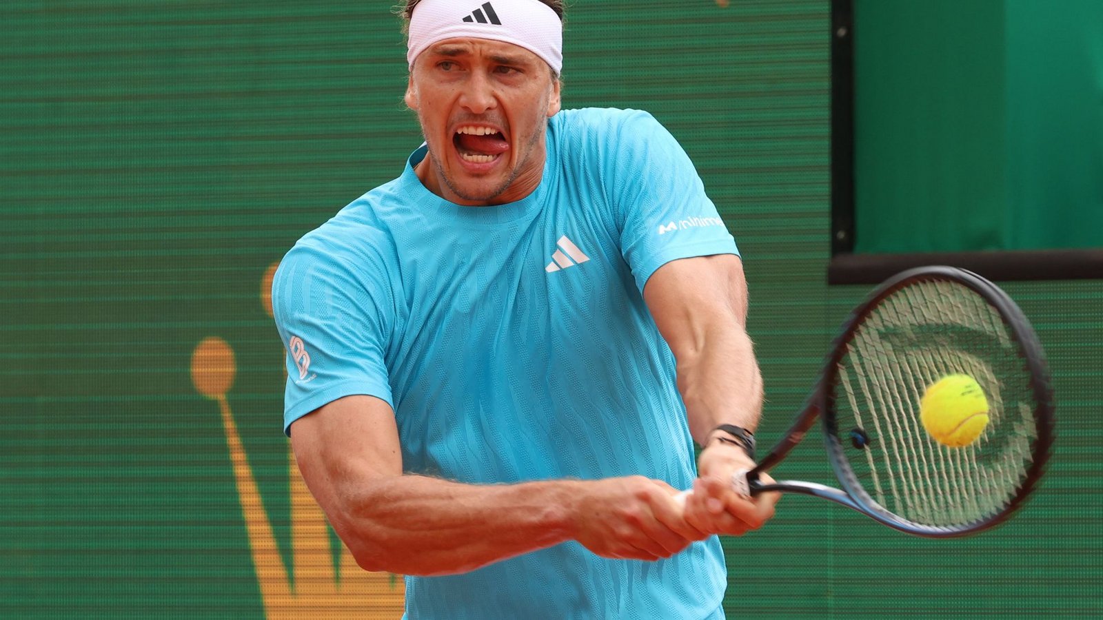 Wieder im Halbfinale gestoppt: Alexander Zverev unterlag in Monte-Carlo erneut Jannik Sinner.Foto: Felice Calabro/IPA via ZUMA Press/dpa