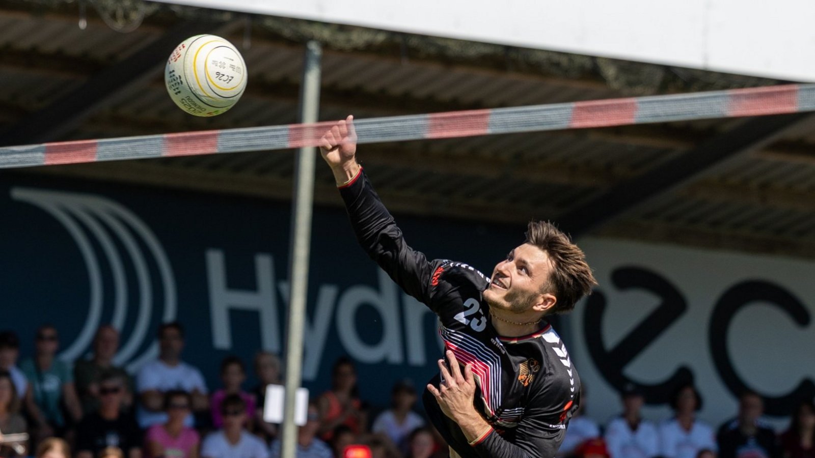 Einen schwierigen Spieltag erwischte Johannes Jungclaussen. Foto: DFBL/Spille Einen schwierigen Spieltag erwischte Johannes Jungclaussen. Foto: DFBL/Spille