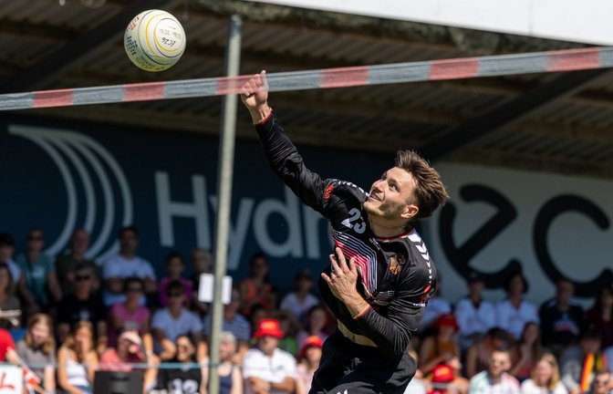 Einen schwierigen Spieltag erwischte Johannes Jungclaussen. <span class='image-autor'>Foto: DFBL/Spille</span>