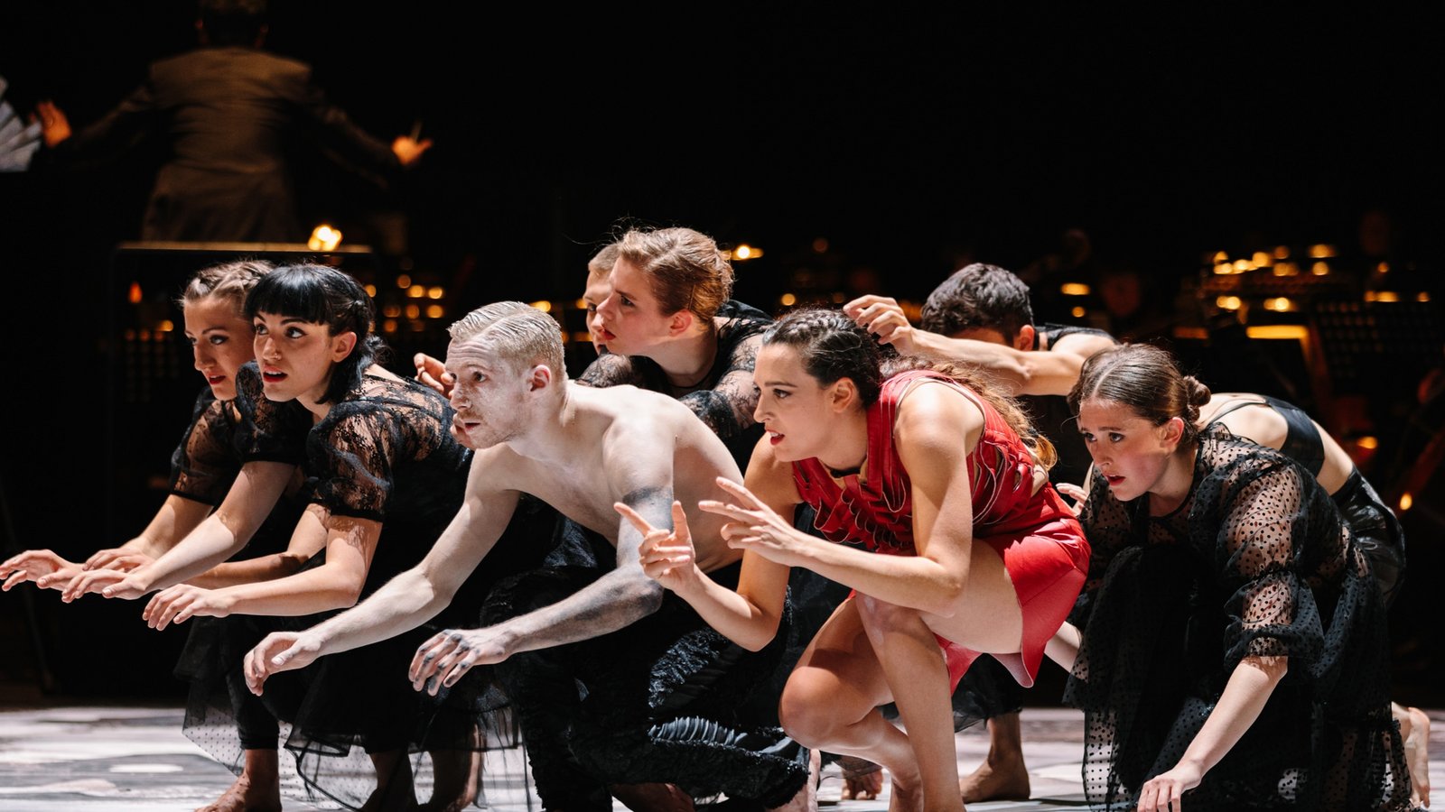 Pforzheimer Premiere mit dem Brahms-Ballett. Foto: p Pforzheimer Premiere mit dem Brahms-Ballett. Foto: p