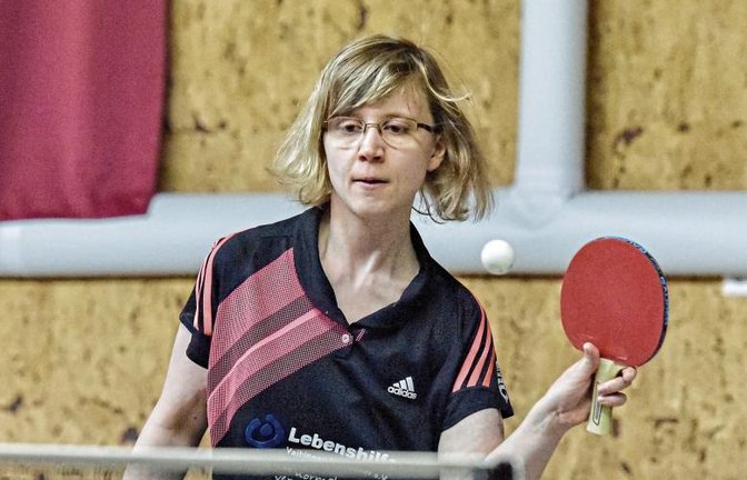 Katharina Strobel gewinnt bei den Bezirksmeisterschaften den Titel im Einzel.  Foto: Archiv/Leitner
