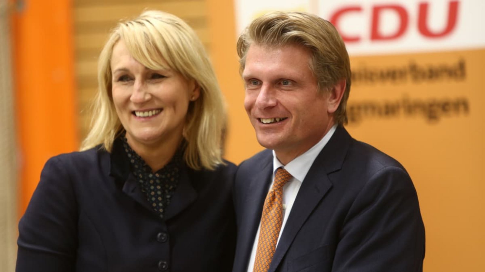 Thomas Bareiß mit seiner Frau Andrea Verpoorten im Jahr 2021Steffen Maier