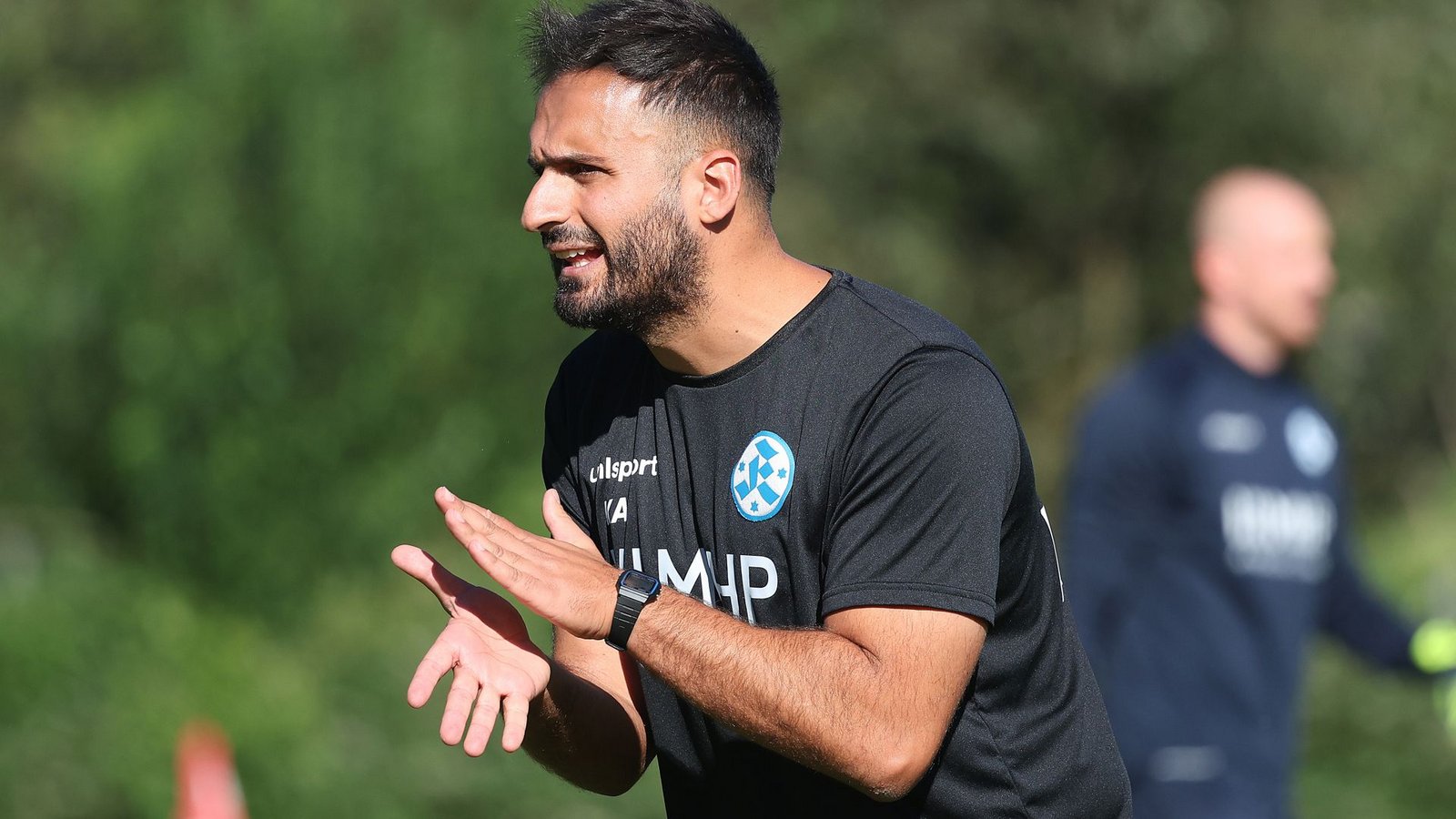 Macht Dampf im Training: Kerem Arslan.Foto: Pressefoto Baumann/Hansjürgen Britsch Macht Dampf im Training: Kerem Arslan.Foto: Pressefoto Baumann/Hansjürgen Britsch