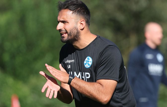 Macht Dampf im Training: Kerem Arslan.<span class='image-autor'>Foto: Pressefoto Baumann/Hansjürgen Britsch</span>