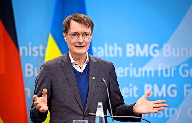Hat Grund zur Zufriedenheit: Bundesgesundheitsminister Karl Lauterbach (SPD)<span class='image-autor'>Foto: dpa/Bernd von Jutrczenka</span>