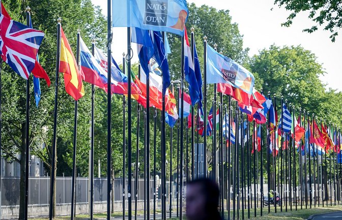 32 Staats- und Regierungschef sind zum Nato-Gipfel gereist.<span class='image-autor'>Foto: Kay Nietfeld/dpa/Kay Nietfeld</span>