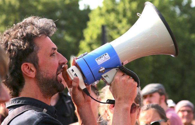 Nimmt oft bei Straßenprotesten der Letzten Generationen teil: der ehemalige Reporter Raphael Thelen.<span class='image-autor'>Foto: privat</span>
