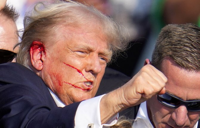 Nach dem Attentat auf Donald Trump nennt das FBI neue Ermittlungsdetails. (Archivbild)<span class='image-autor'>Foto: dpa/Gene J. Puskar</span>