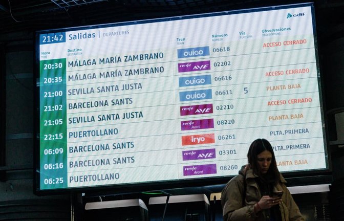 Wie im Januar nach dem Unglück von Adamuz (Bild) ist der Bahnverkehr zwischen Madrid und Sevilla wieder komplett unterbrochen.<span class='image-autor'>IMAGO/Europa Press</span>