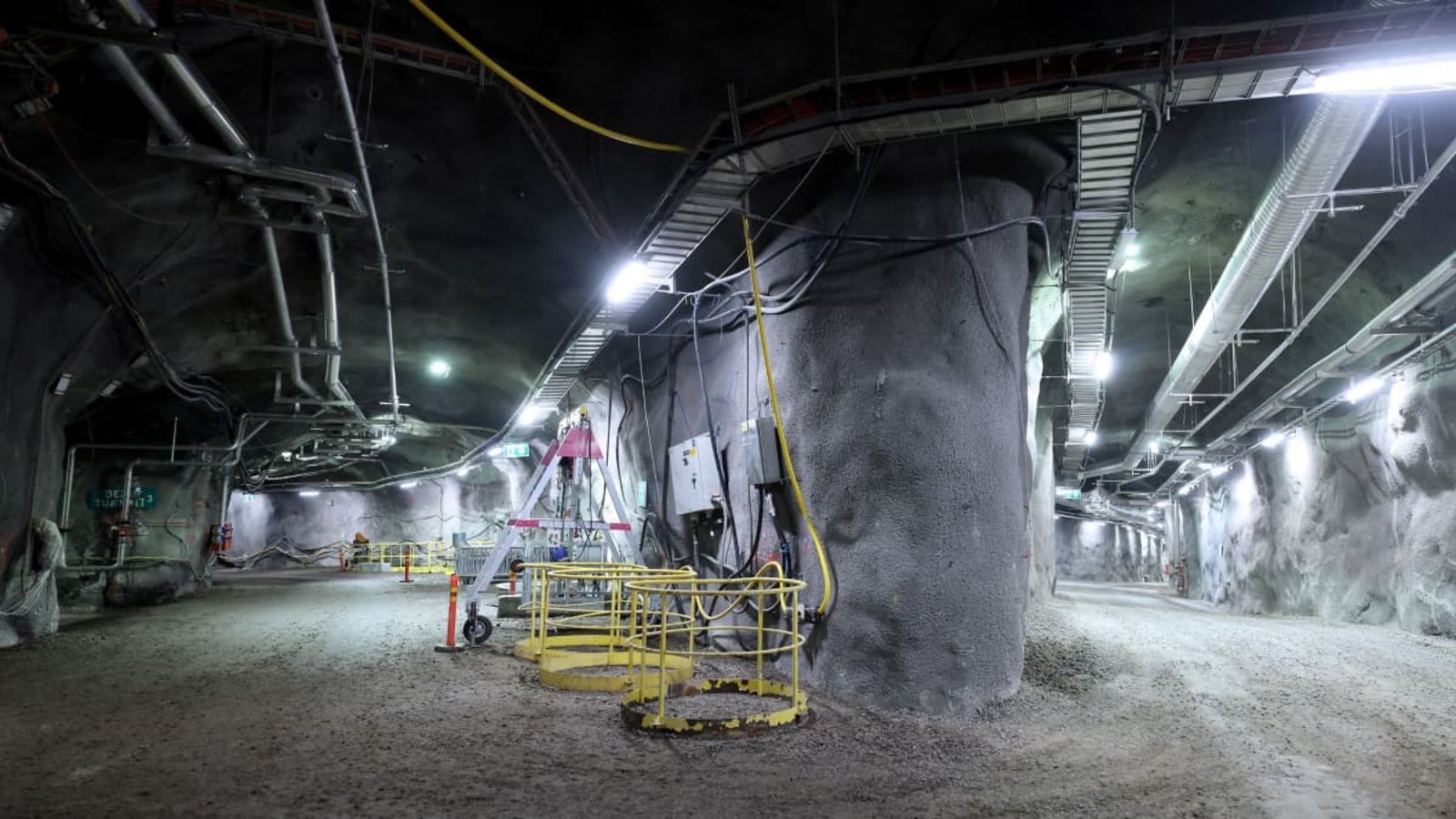 Der unterirdische Endlagertunnel Onkalo für abgebrannte Brennelemente.Jussi Partanen/Lehtikuva/dpa Der unterirdische Endlagertunnel Onkalo für abgebrannte Brennelemente.Jussi Partanen/Lehtikuva/dpa