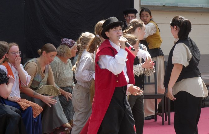 Bei der Show von Tressa Schreiber und ihrem Team gibt es auch einige vielversprechende Talente zu entdecken.  <span class='image-autor'>Foto: Friedrich</span>
