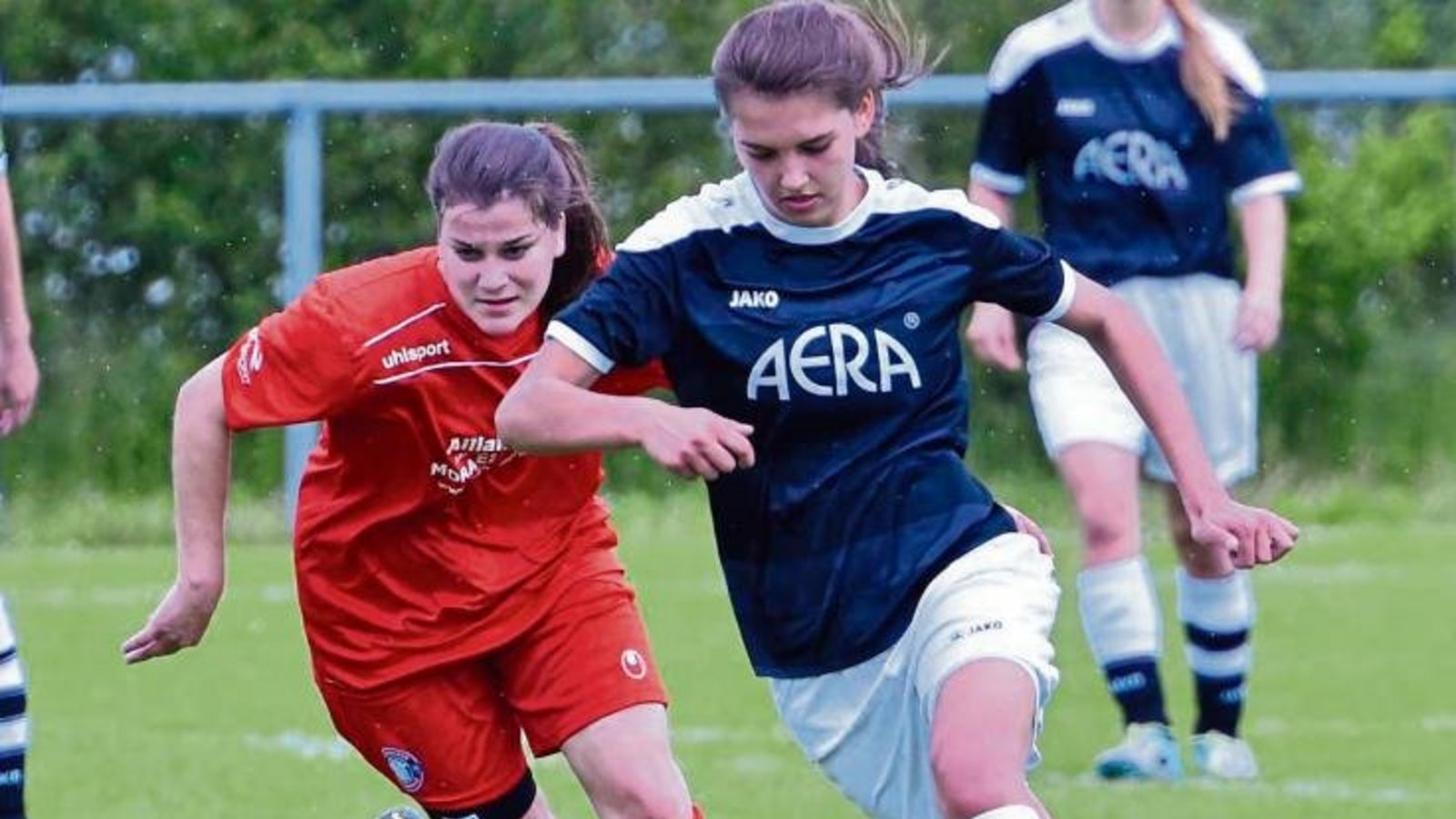 Romy Bahmer (rechts) war Doppeltorschützin gegen Remseck/Pattonville. Foto: Leitner Romy Bahmer (rechts) war Doppeltorschützin gegen Remseck/Pattonville. Foto: Leitner
