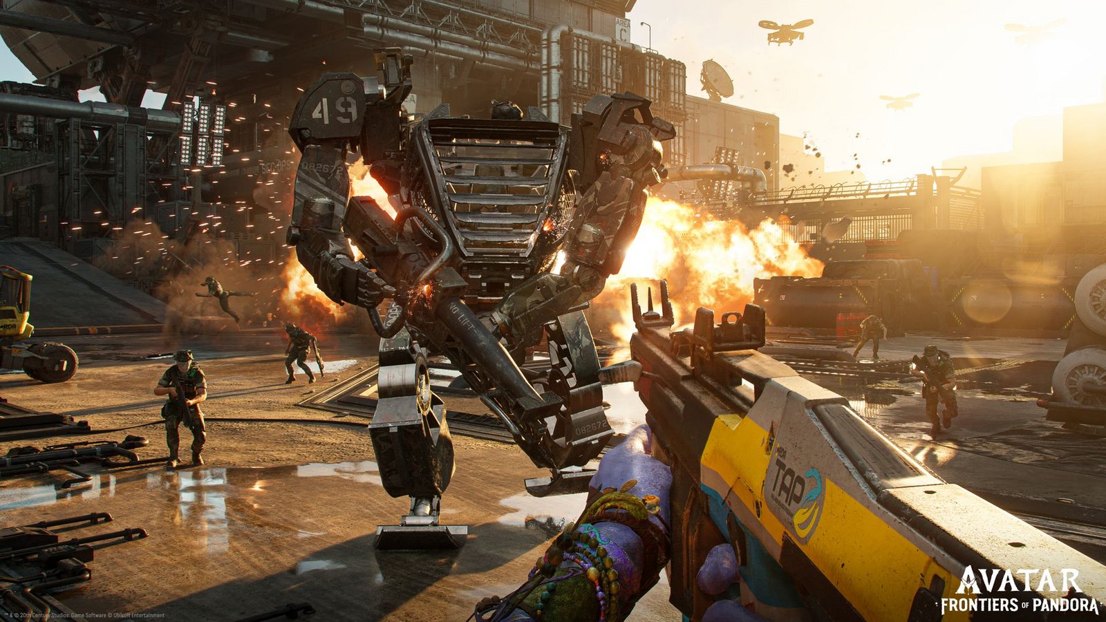 ...der actionreiche Kampf gegen die menschlichen Gegner.Foto: Ubisoft ...der actionreiche Kampf gegen die menschlichen Gegner.Foto: Ubisoft