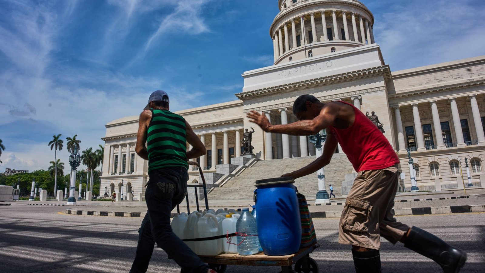 Das "Capitolio Nacional" ist der offizielle Sitz der kubanischen Nationalversammlung. (Archivbild)Foto: Ramon Espinosa/AP/dpa Das "Capitolio Nacional" ist der offizielle Sitz der kubanischen Nationalversammlung. (Archivbild)Foto: Ramon Espinosa/AP/dpa