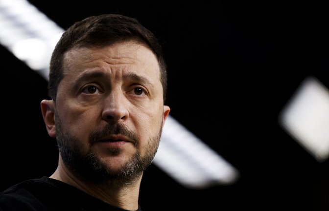 Wolodymyr Selenskyj rechnet nach dem Wahlsieg von Donald Trump mit einem „früheren“ Ende des Ukraine-Kriegs. (Archivbild)<span class='image-autor'>Foto: dpa/Omar Havana</span>