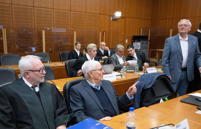 Das Gerichtsverfahren im "Sommermärchen-Prozess" hat in Frankfurt/Main begonnen.<span class='image-autor'>Foto: Boris Roessler/dpa</span>