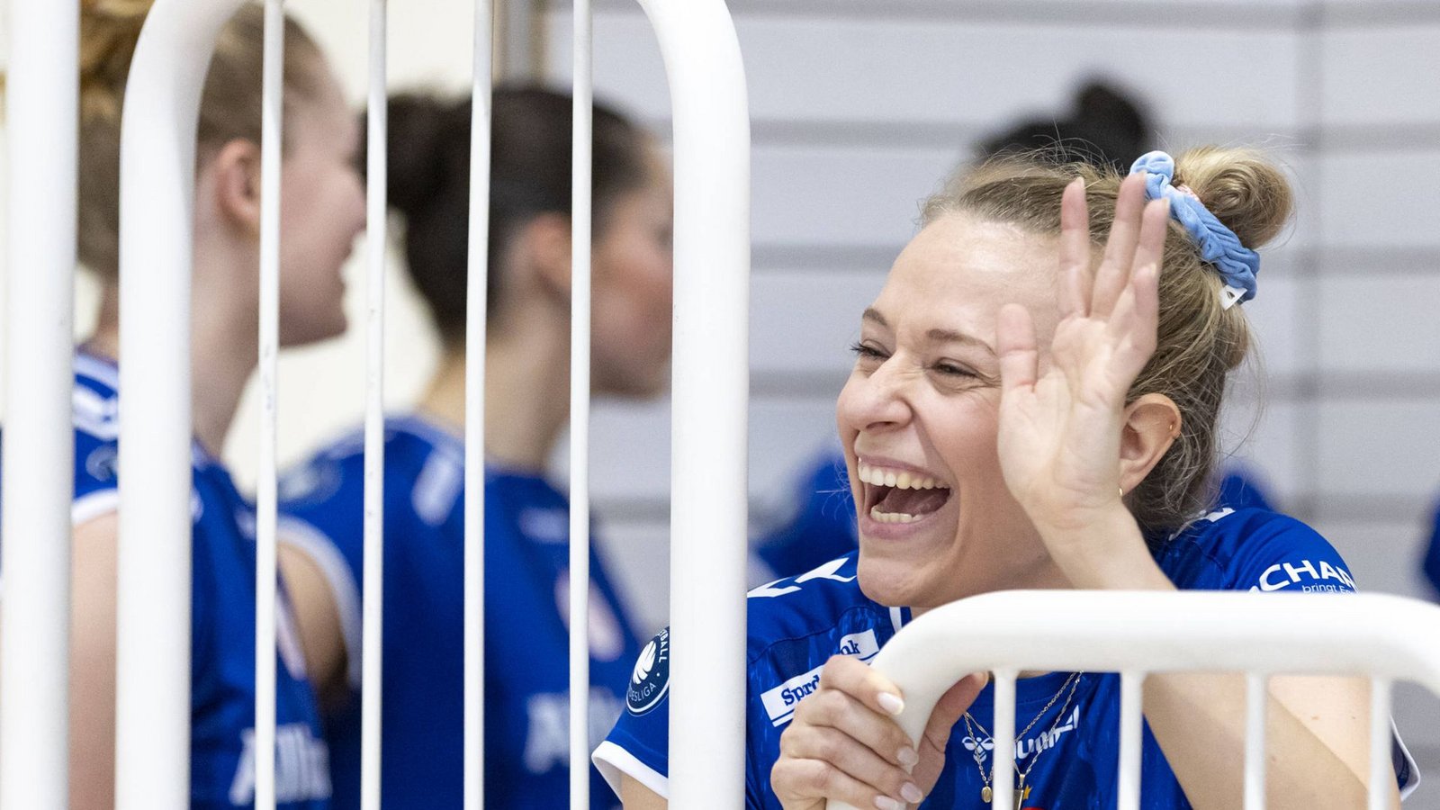 Strahlt vor dem Play-off-Halbfinale Optimismus aus: Antonia Stautz, die Kapitänin von Allianz MTV StuttgartFoto: Imago/Beautiful Sports