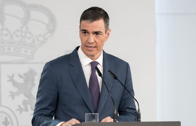 Spaniens Regierungschef Pedro Sánchez hat sein „Nein zum Krieg“ gegen den Iran bekräftigt (Archivfoto).<span class='image-autor'>Foto: Diego Radamés/EUROPA PRESS/dpa/Diego Radamés</span>