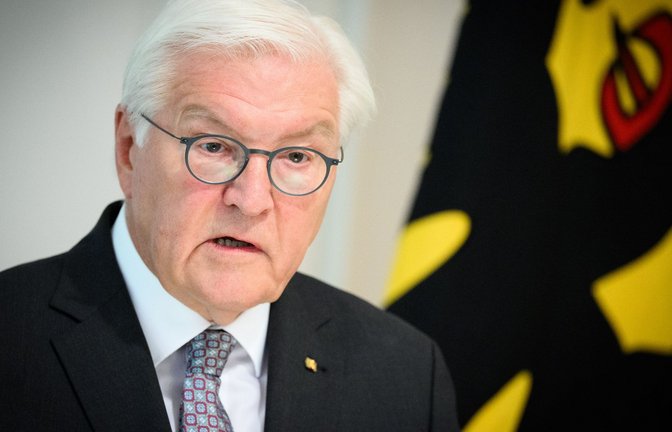 Bundespräsident Frank-Walter Steinmeier kann sich nach einer früheren Ablehnung nun Olympische Spiele 2036 in Deutschland vorstellen.<span class='image-autor'>Foto: Bernd von Jutrczenka/dpa</span>