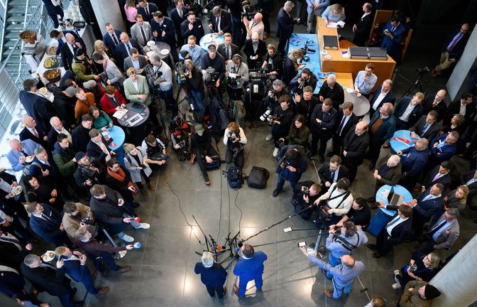 152 Sitze wird die AfD-Fraktion im neuen Bundestag haben.<span class='image-autor'>Foto: dpa/Bernd von Jutrczenka</span>
